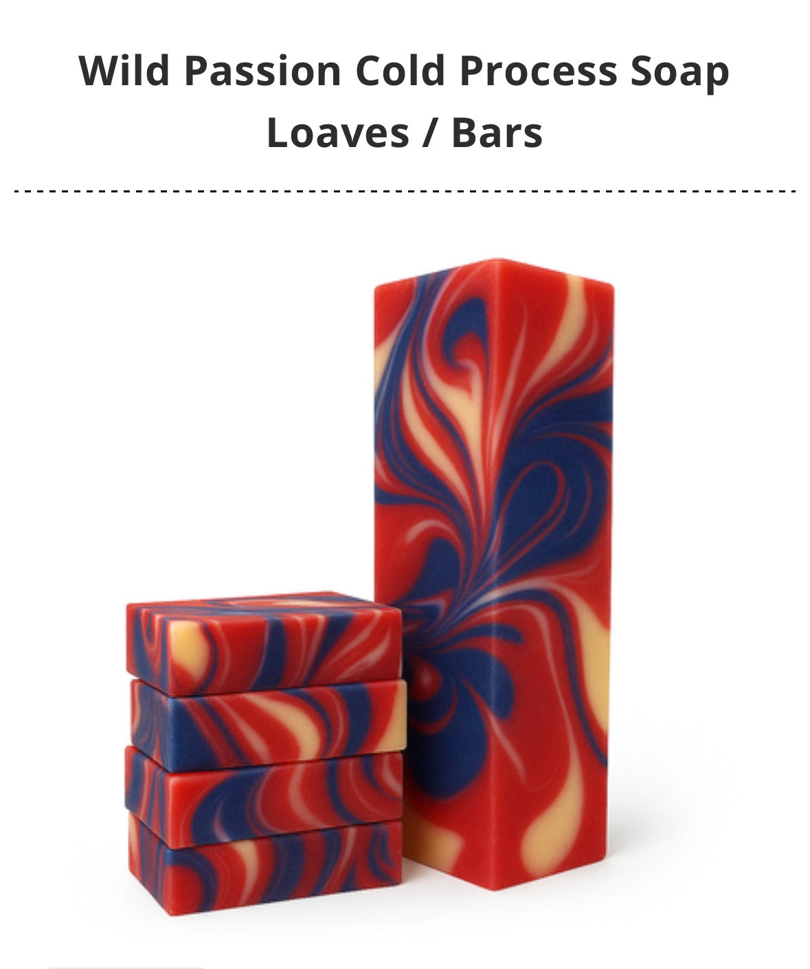 Wild Passion! Cold Process Bar Soap